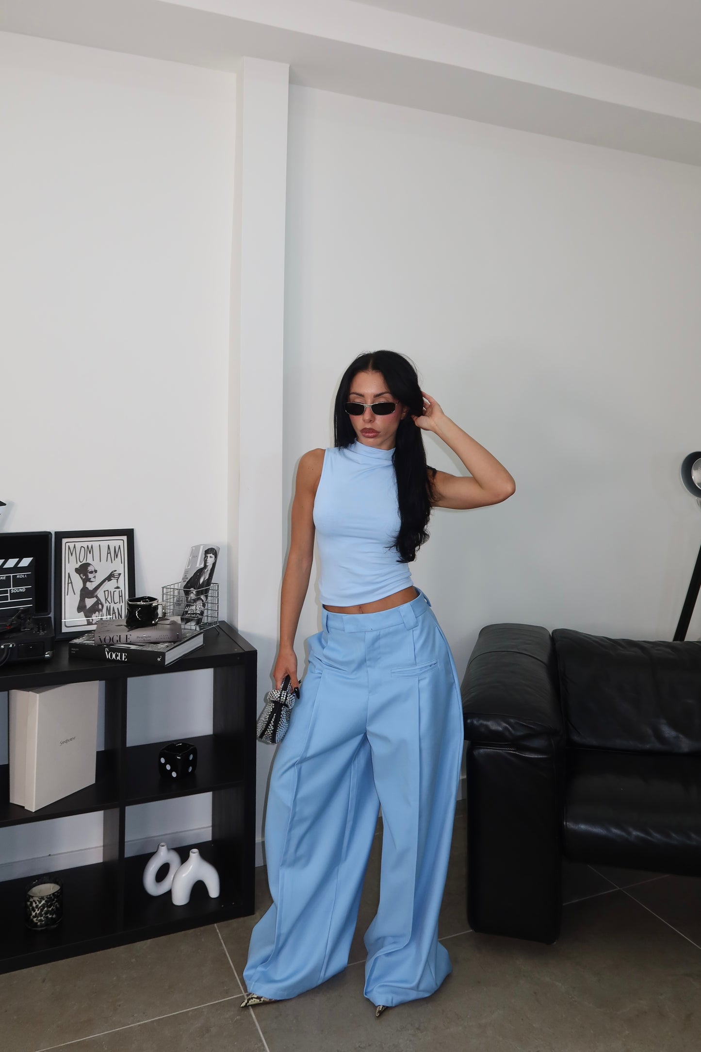 Pants FORMIDABLE azzurro