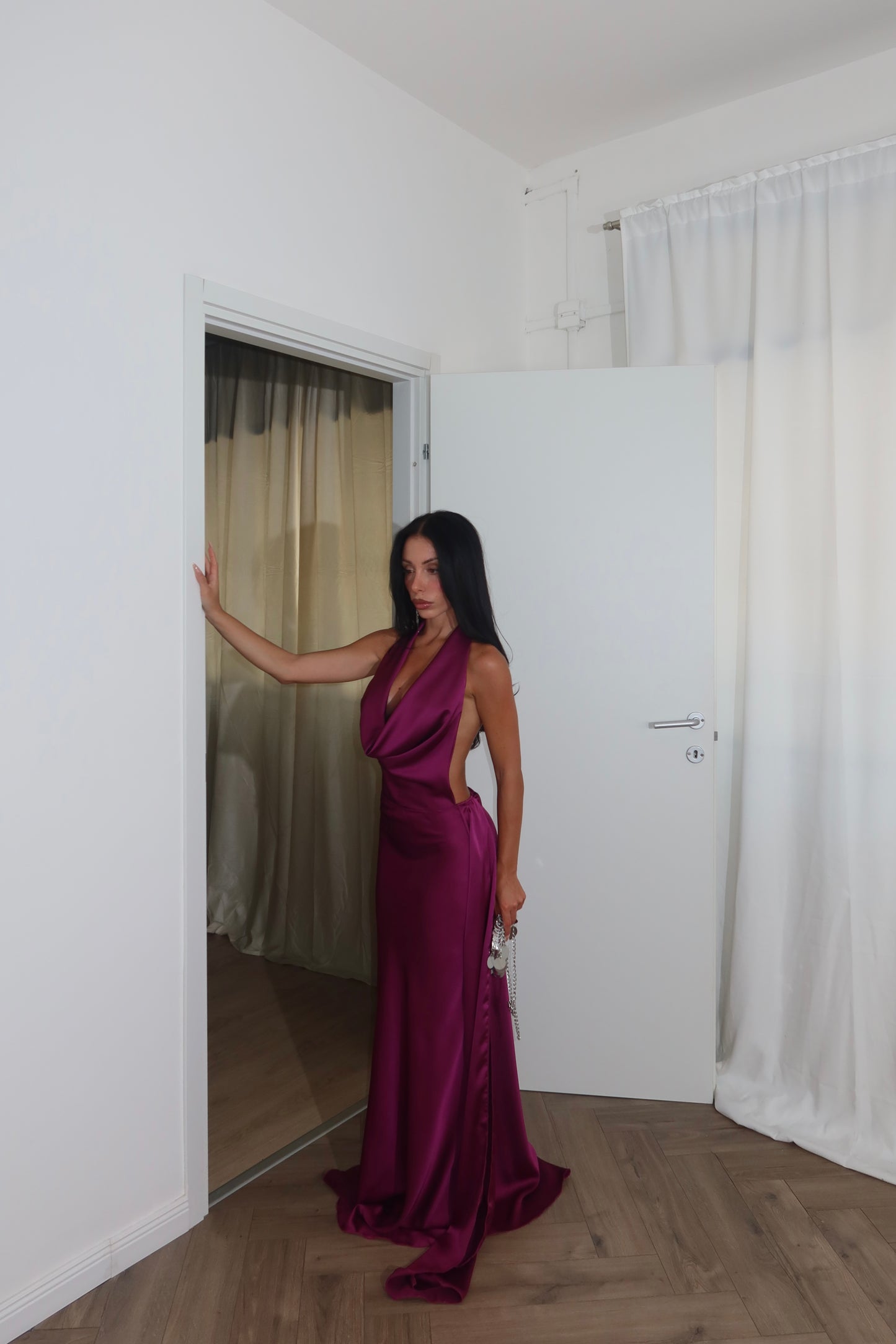 LongDress MELISSA magenta