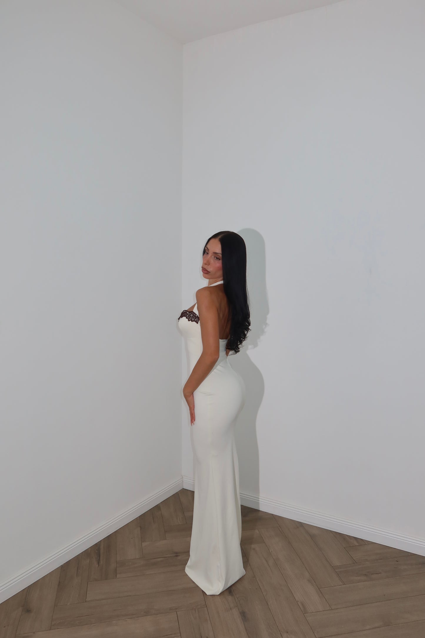 Longdress BERNADETTE PIZZO panna
