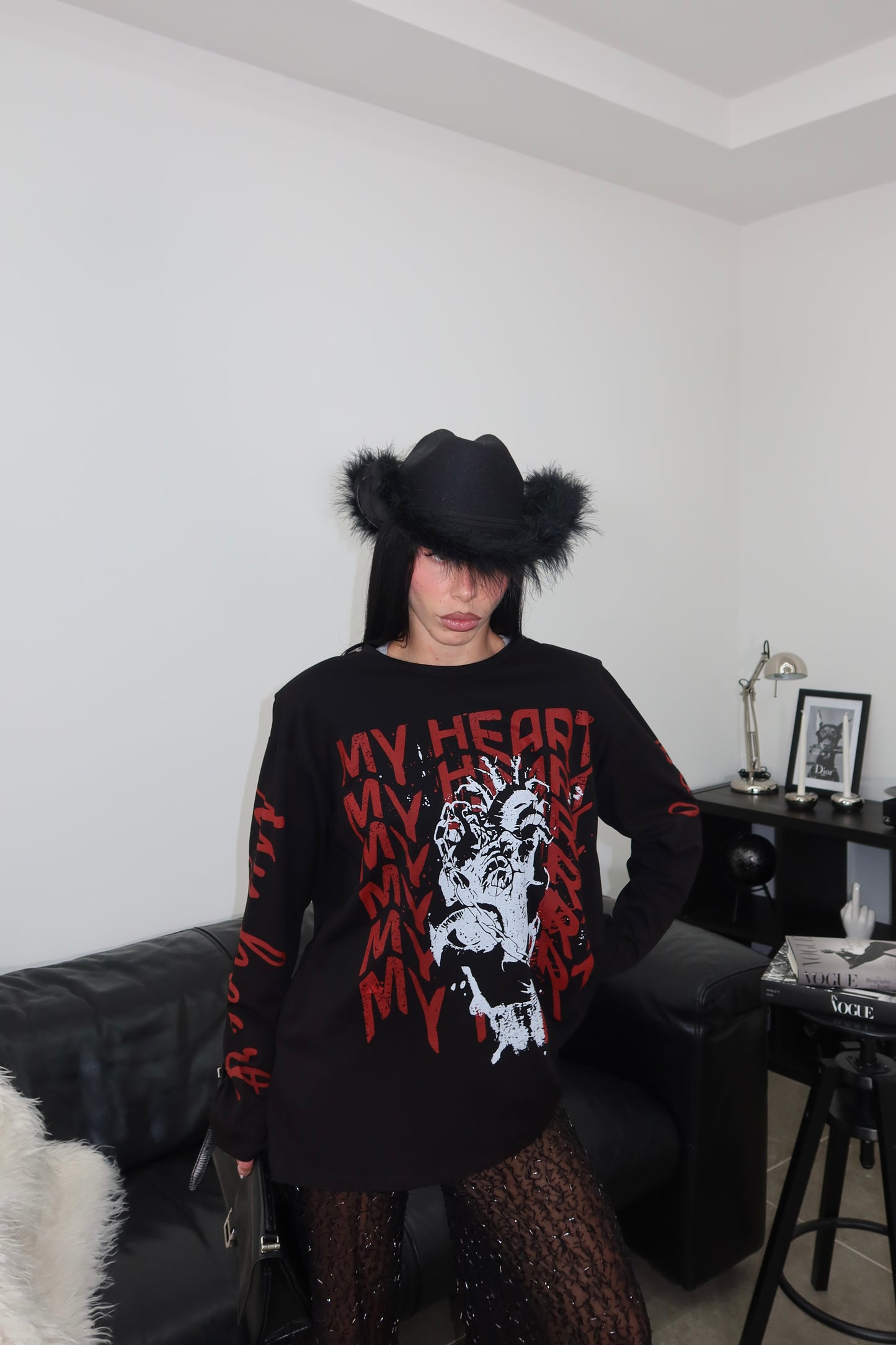 Maglia MY HEART nero