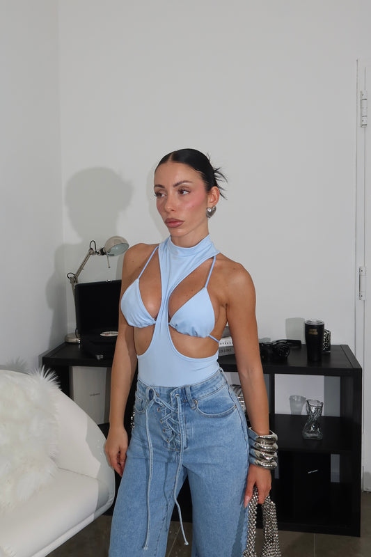 Body BIKINI azzurro