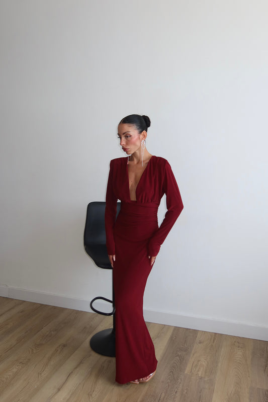 LongDress ENJOY bordeaux