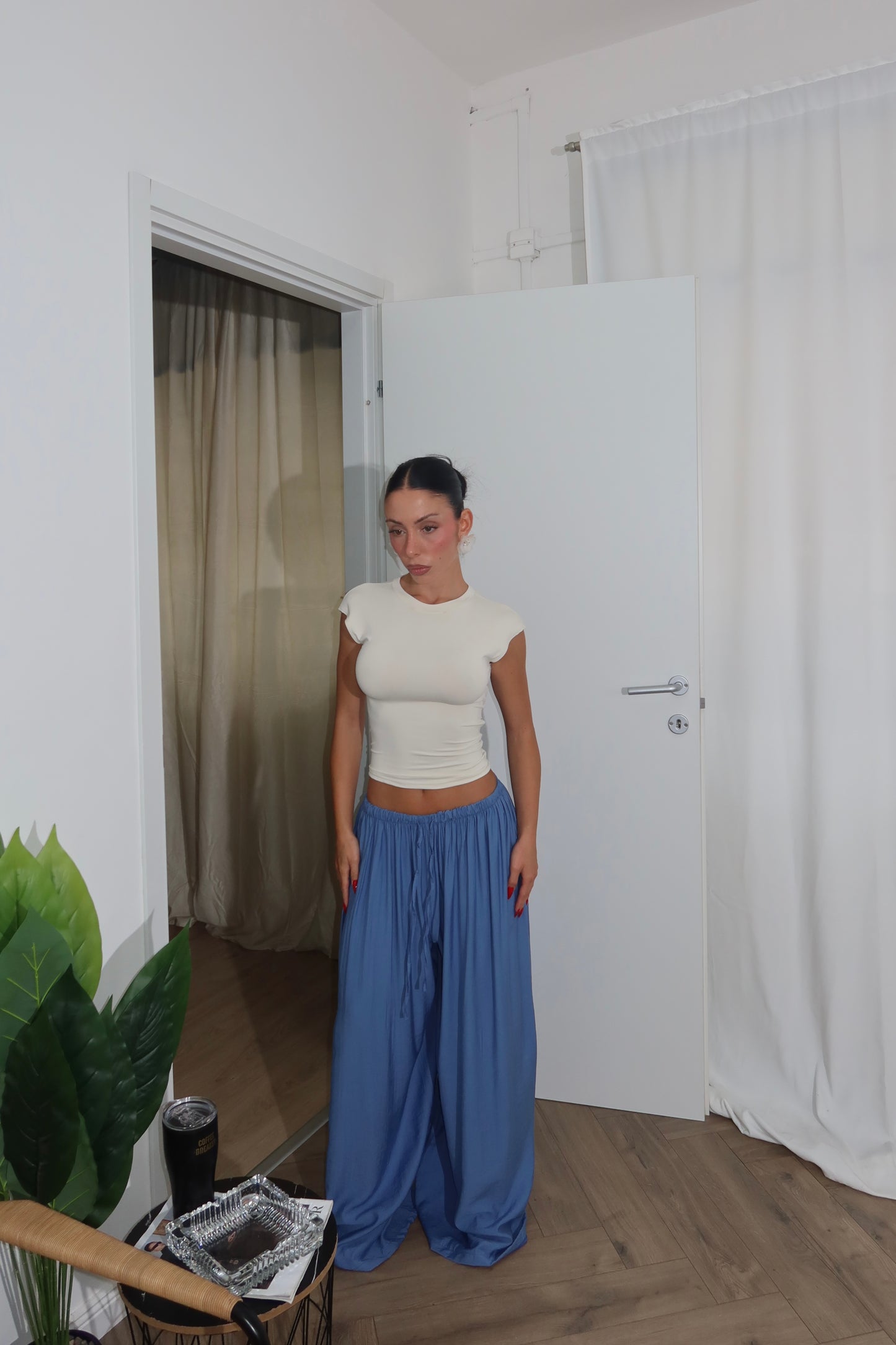 Pants FRESCO ceruleo