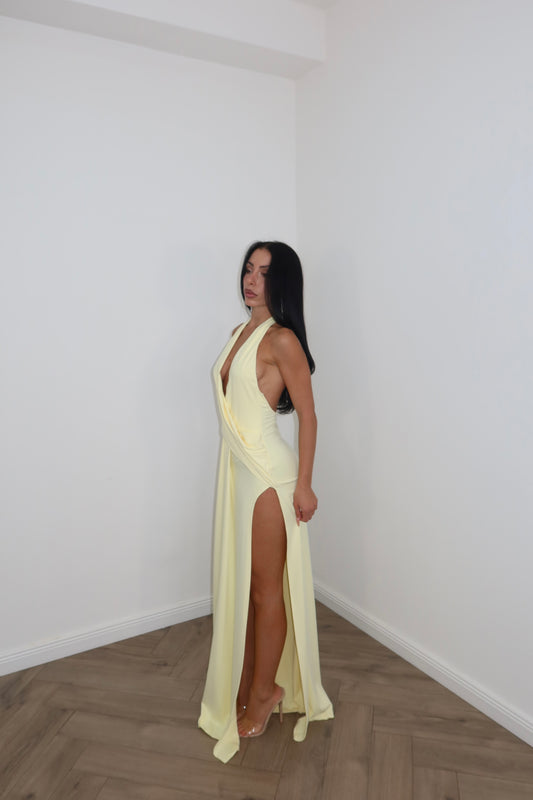 LongDress ALMERIA giallo