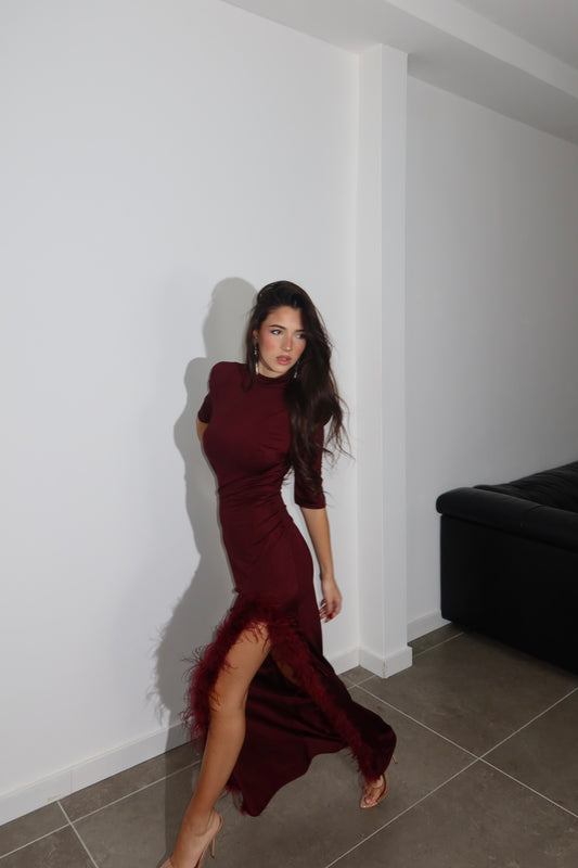 LongDress ELEANOR wine
