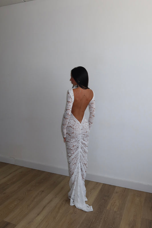 LongDress IVANOVA bianco