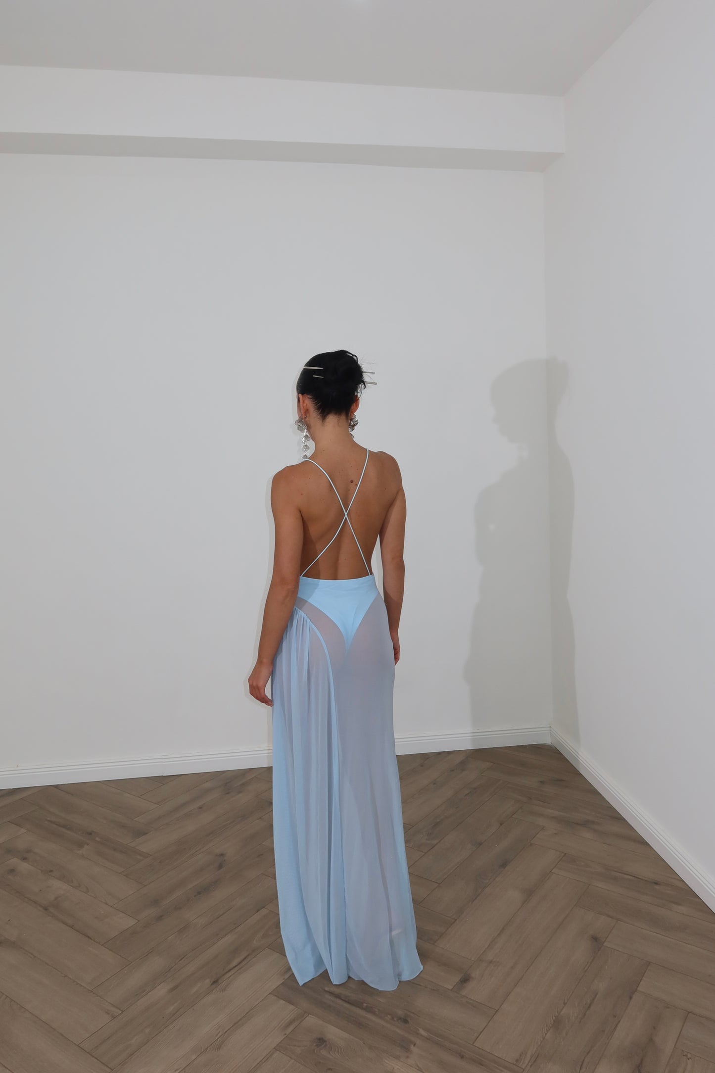 LongDress ARMONIA azzurro