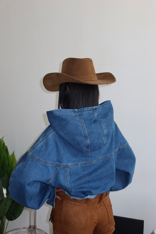 Felpa SCHOOL denim