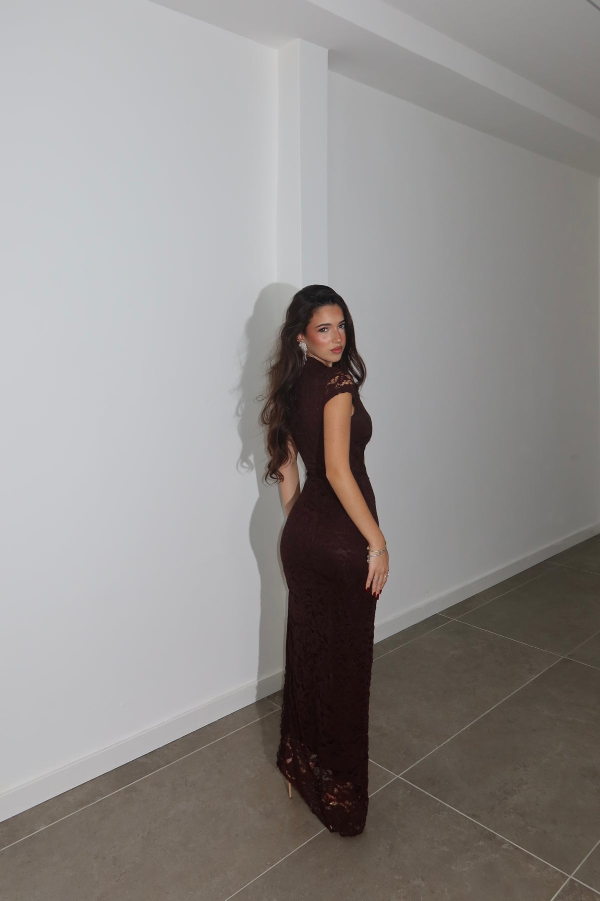 LongDress FREDIC choco