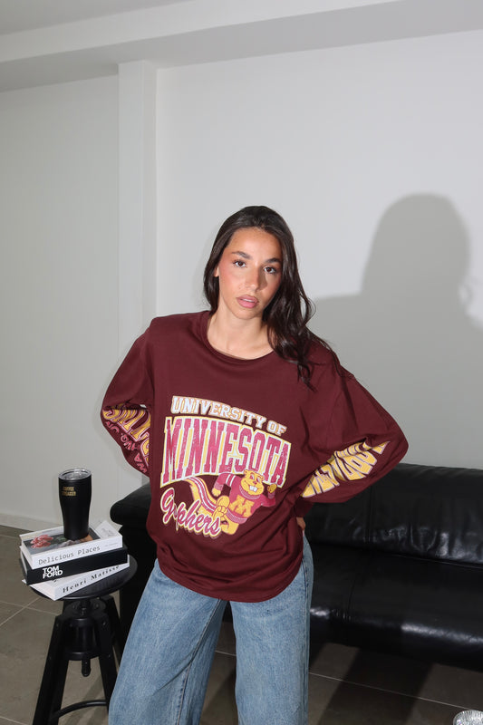 Maglia MINNESOTA bordeaux