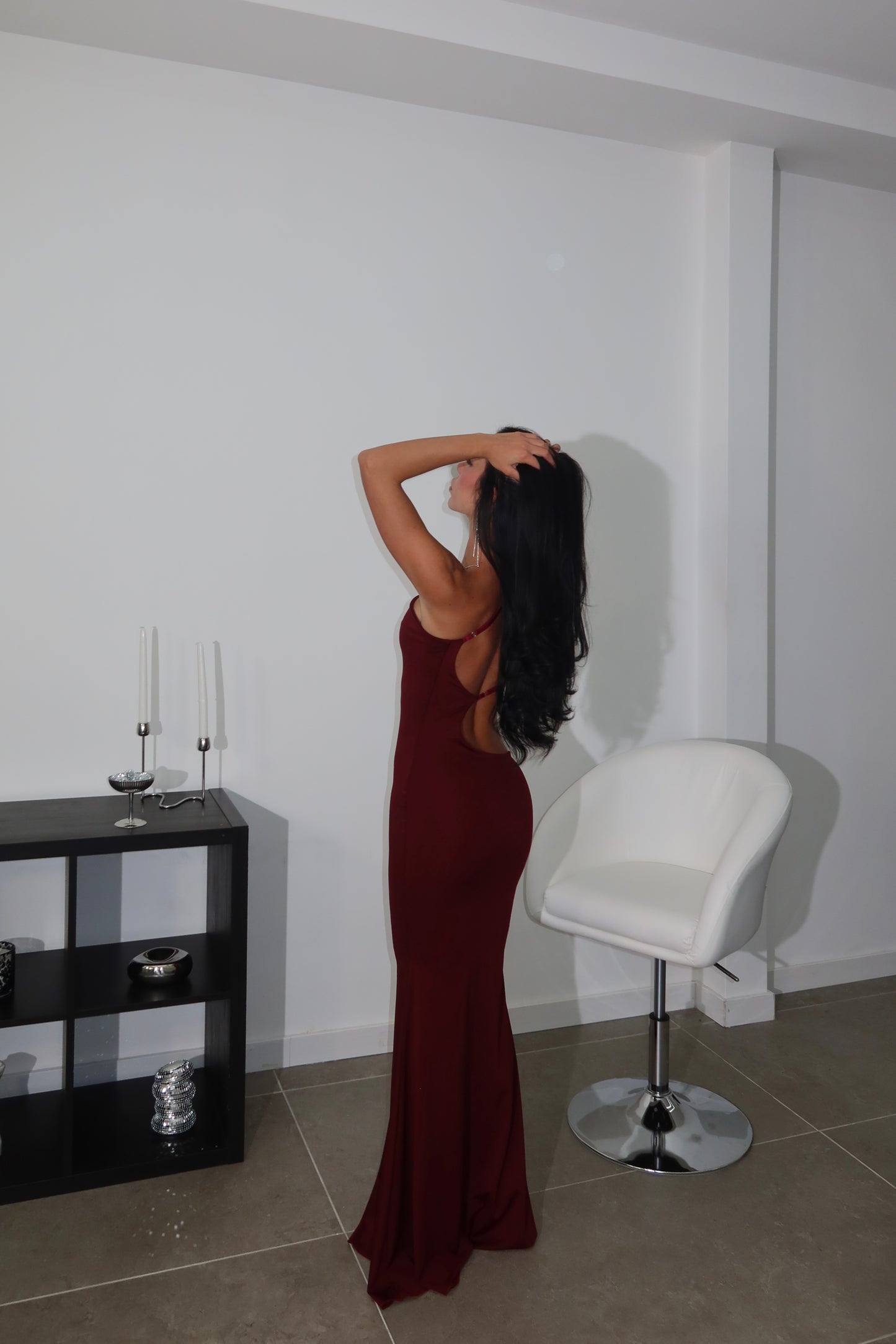 LongDress GEMINI bordeaux