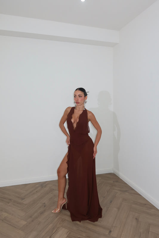 Longdress CLEO choco