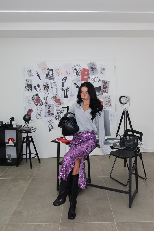 Longuette ESUBERANTE viola