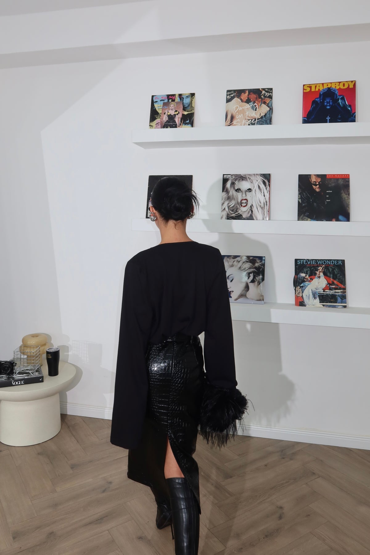Black AFRODITE skirt
