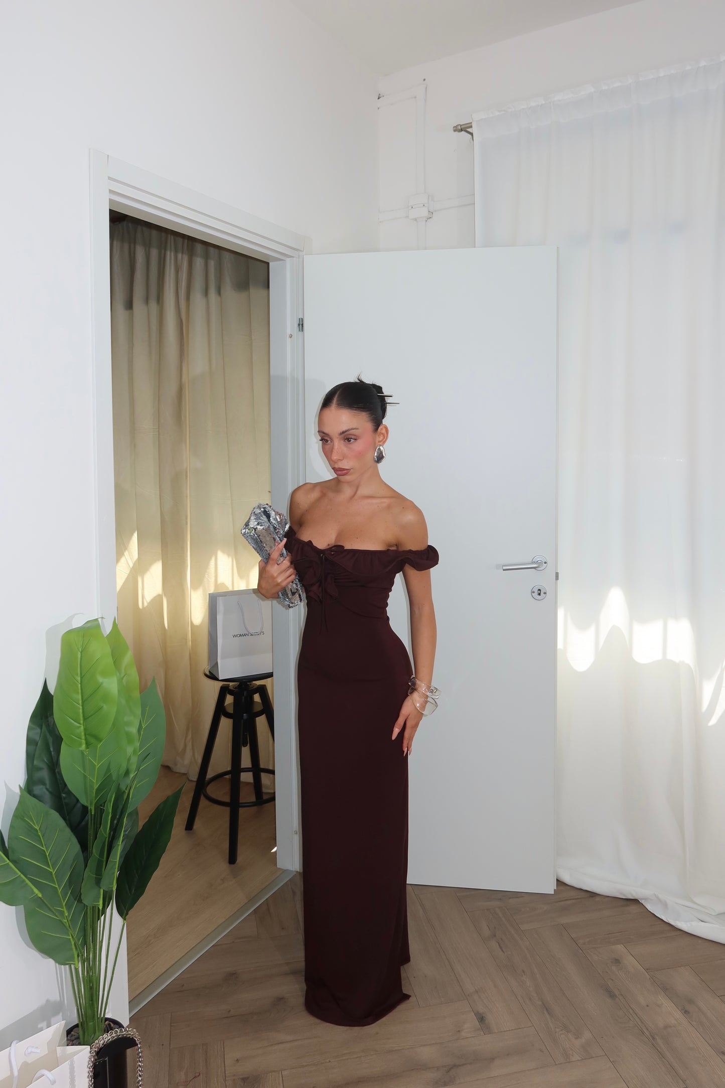 LongDress SCULPT choco