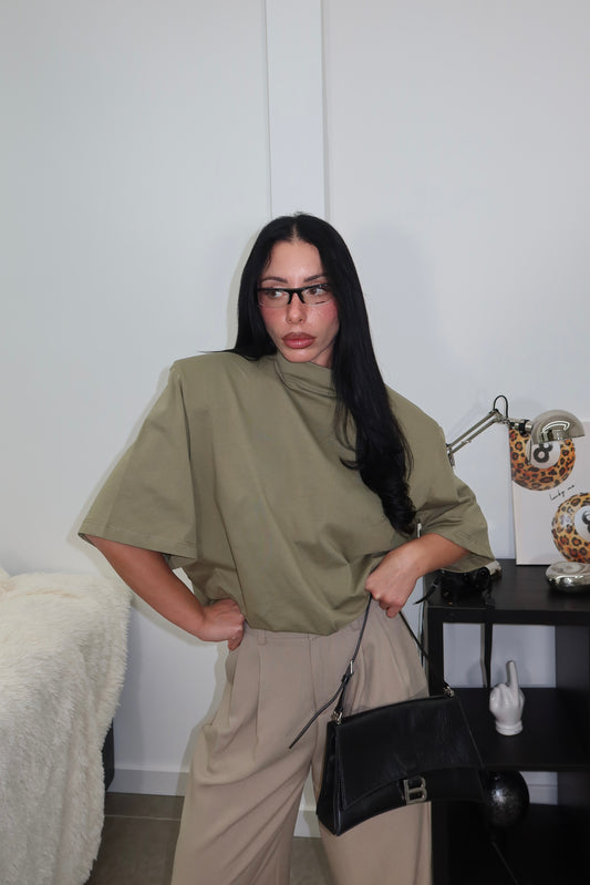 Maglia ON TOP verde oliva