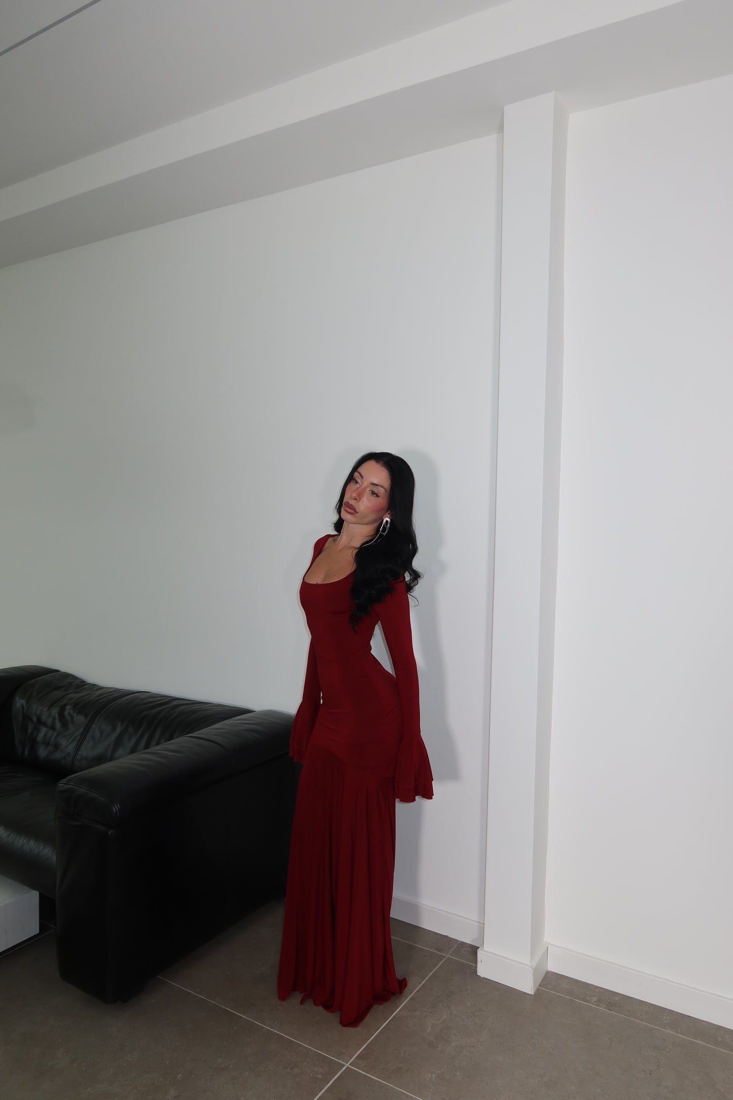 LongDress ADRIENNE Bordeaux