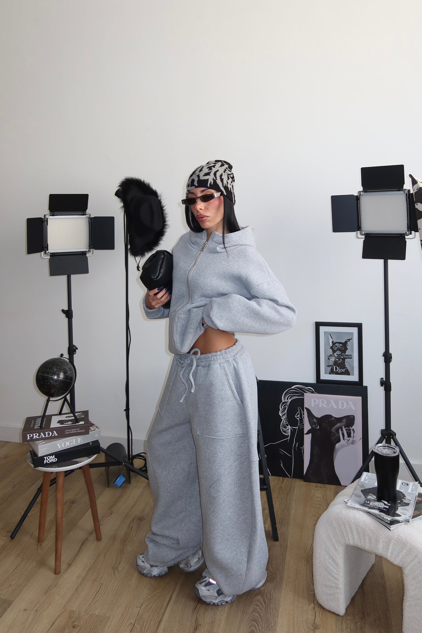 Cordset JET-LAG grigio