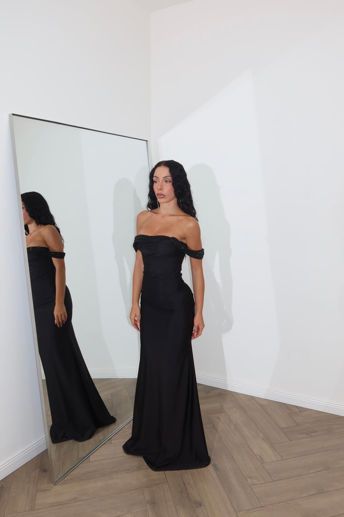 LongDress MAGDALENA nero