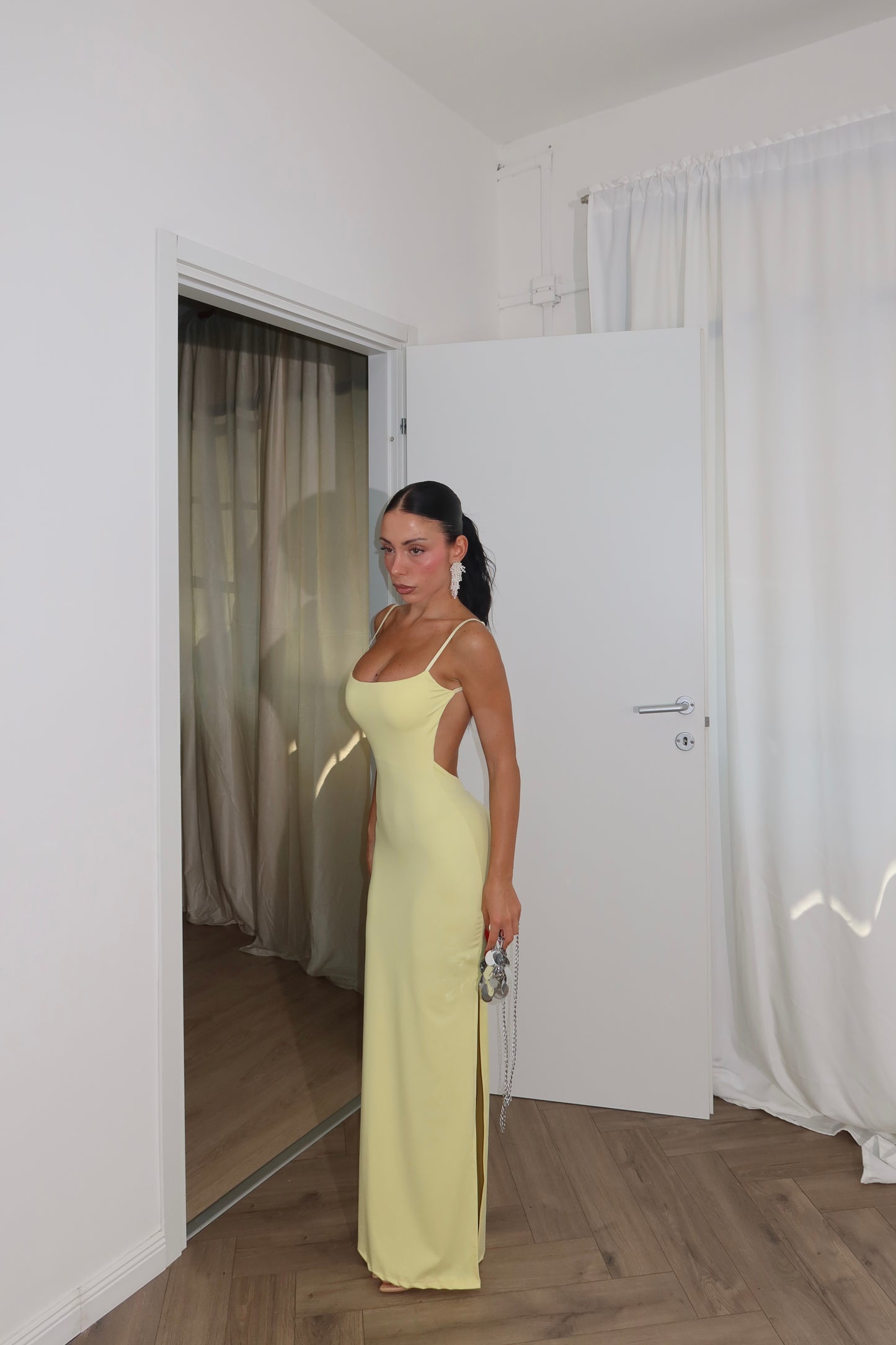 LongDress MIRELA giallo