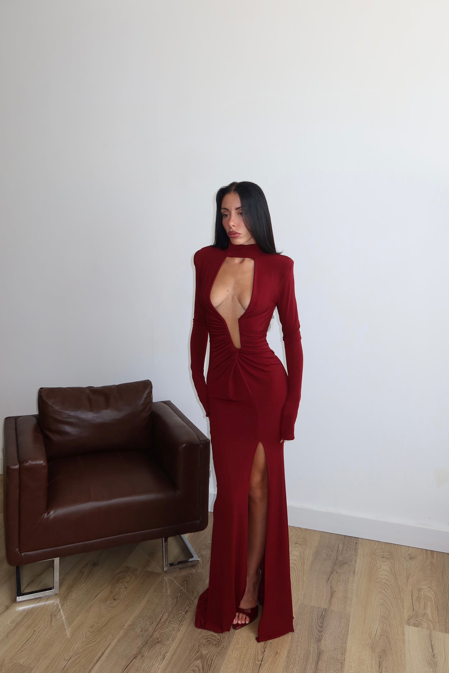 LongDress NAMIRIA bordeaux