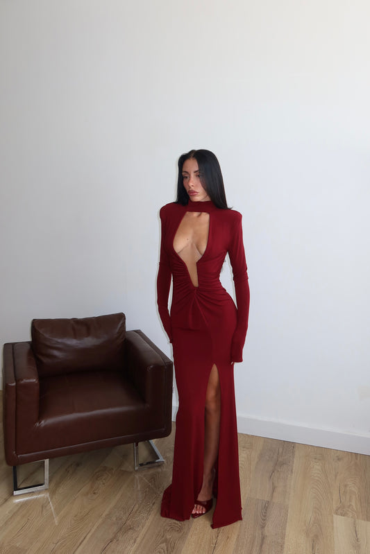 LongDress NAMIRIA bordeaux