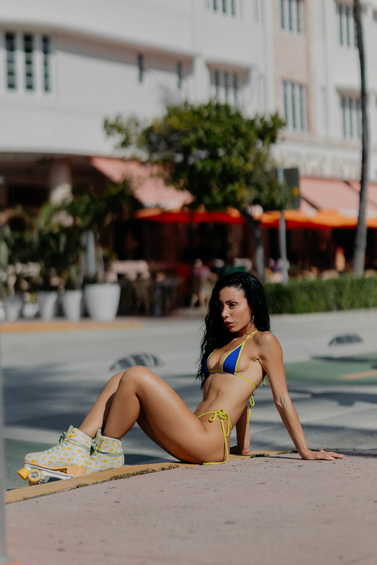 KEY BISCAYNE BLU/VERDE FLUO