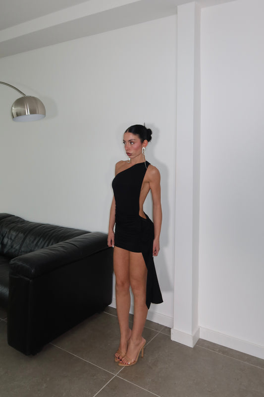 Minidress KRISTEN nero