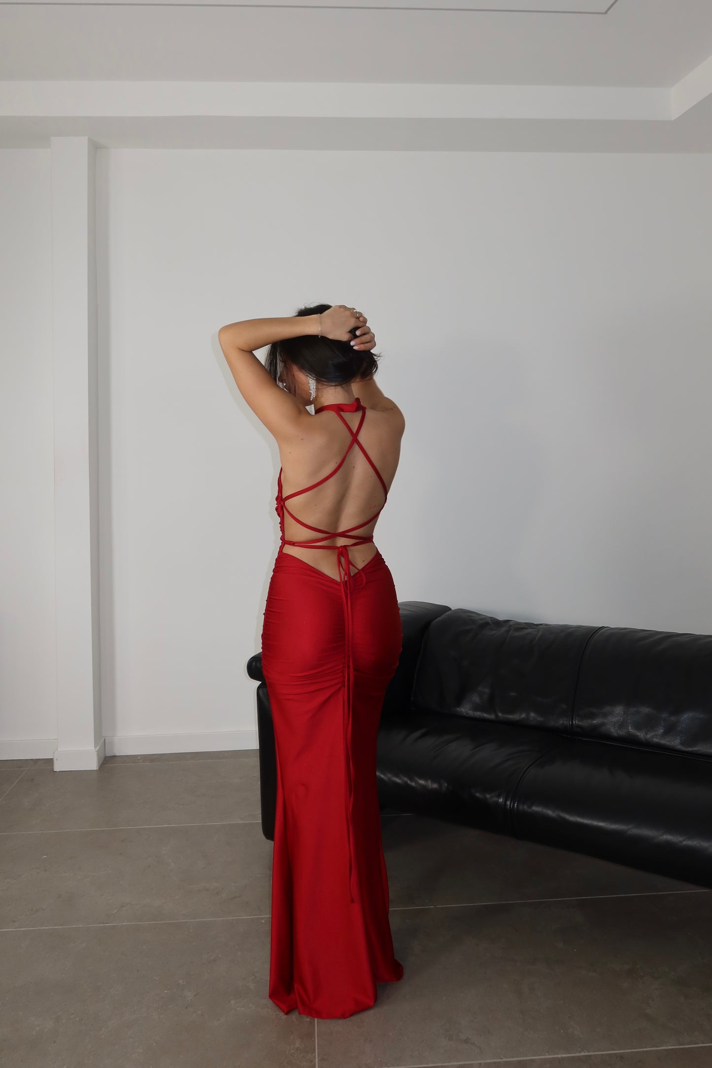 LongDress FINESSE rosso