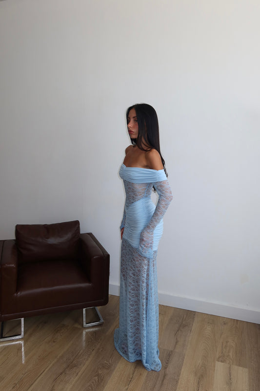 Dress IRINA azzurro