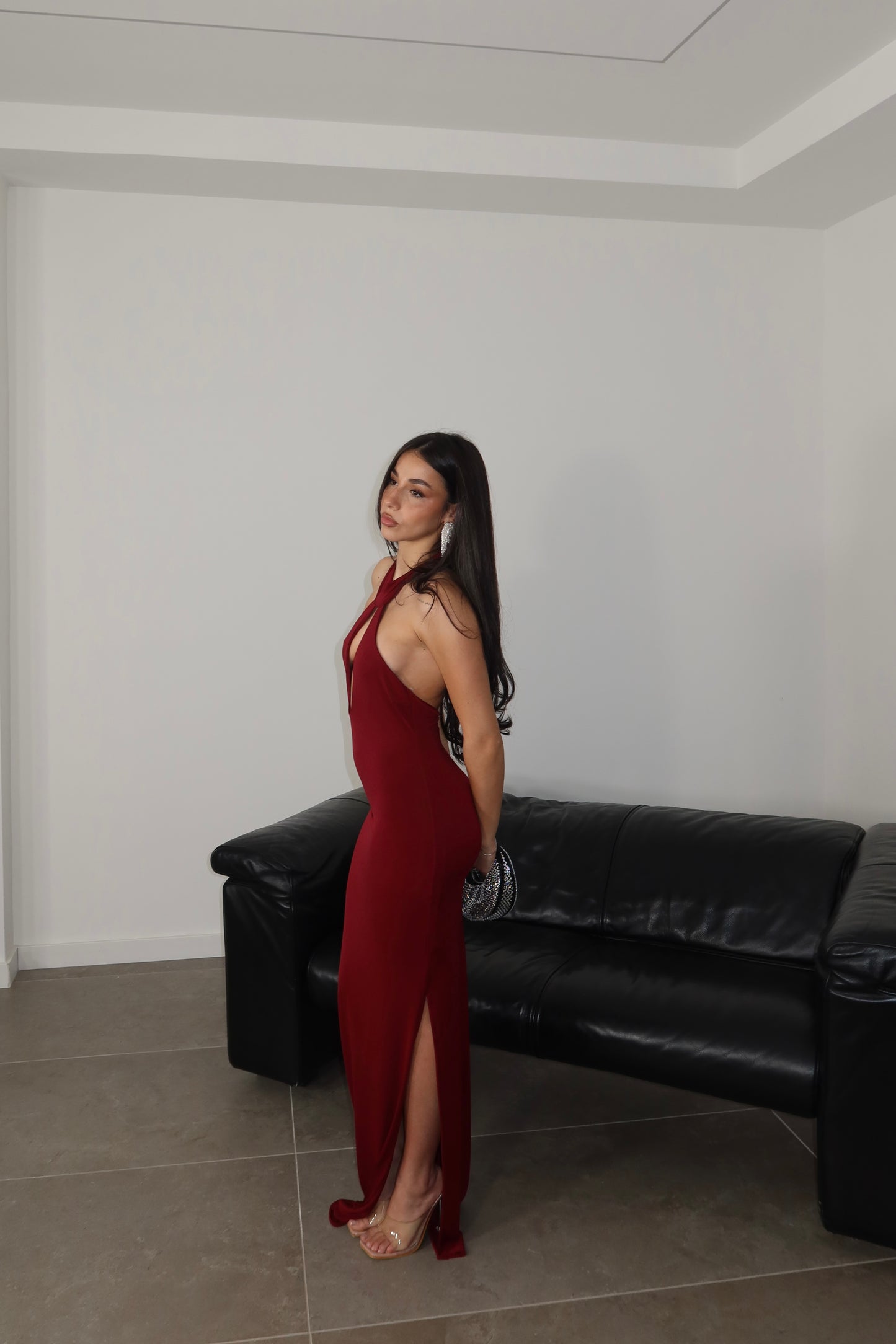 LongDress NAIMA bordeaux
