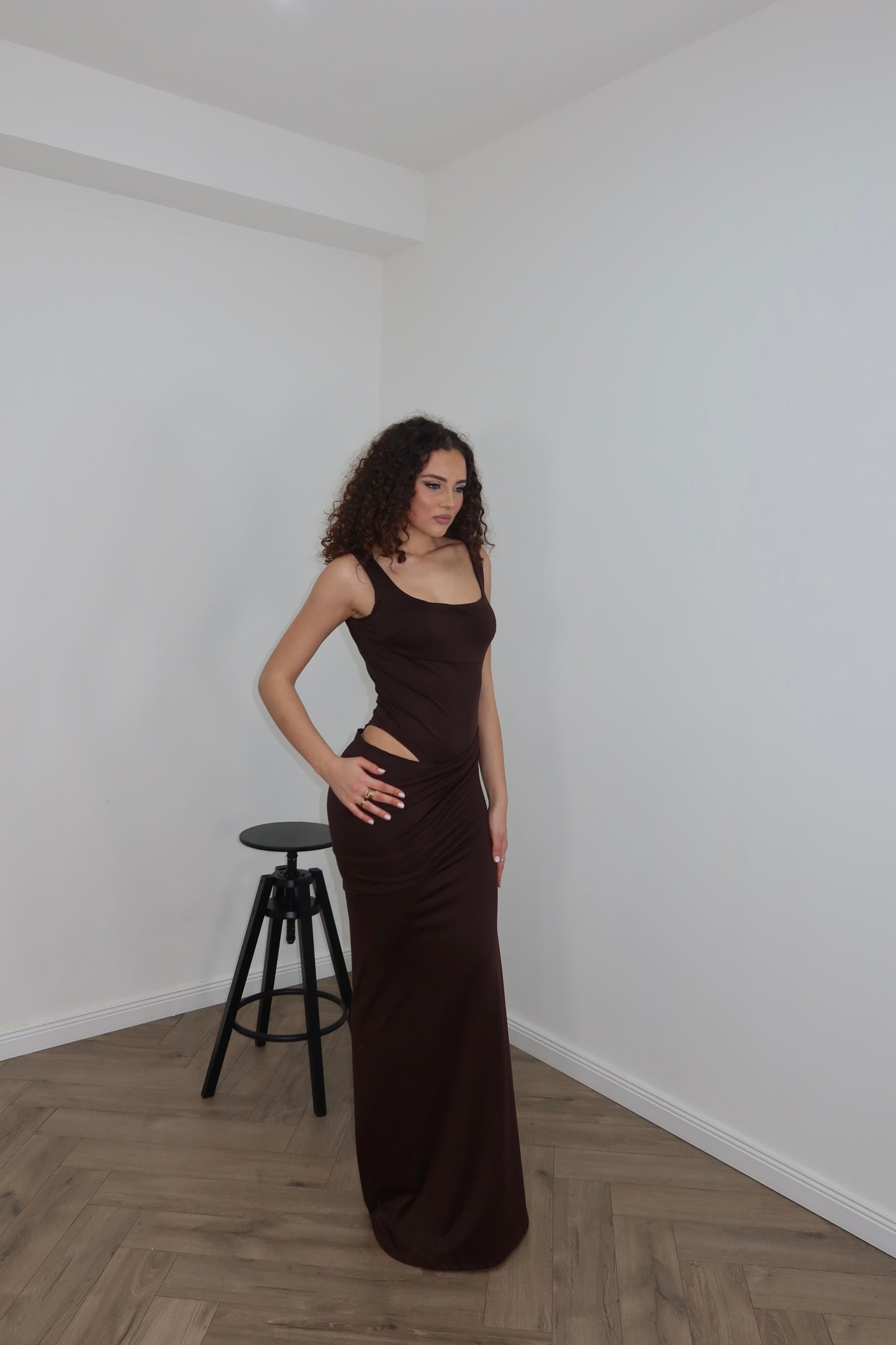LongDress LOCURA choco