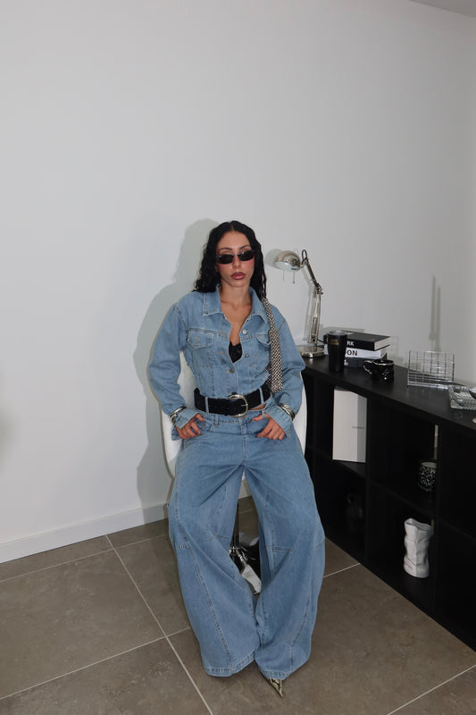 Cordset OFFICE denim