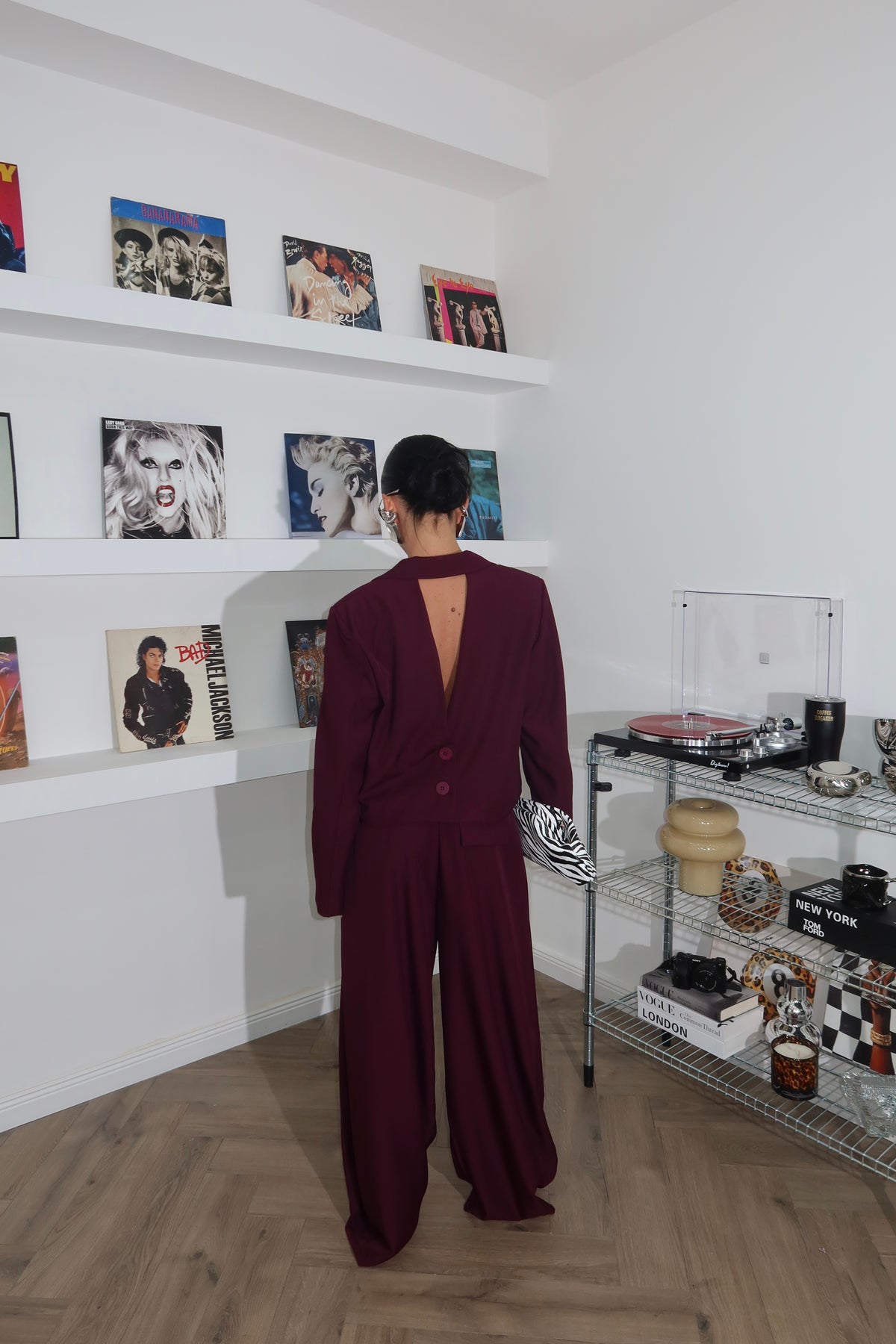 Tailleur RANDOM bordeaux