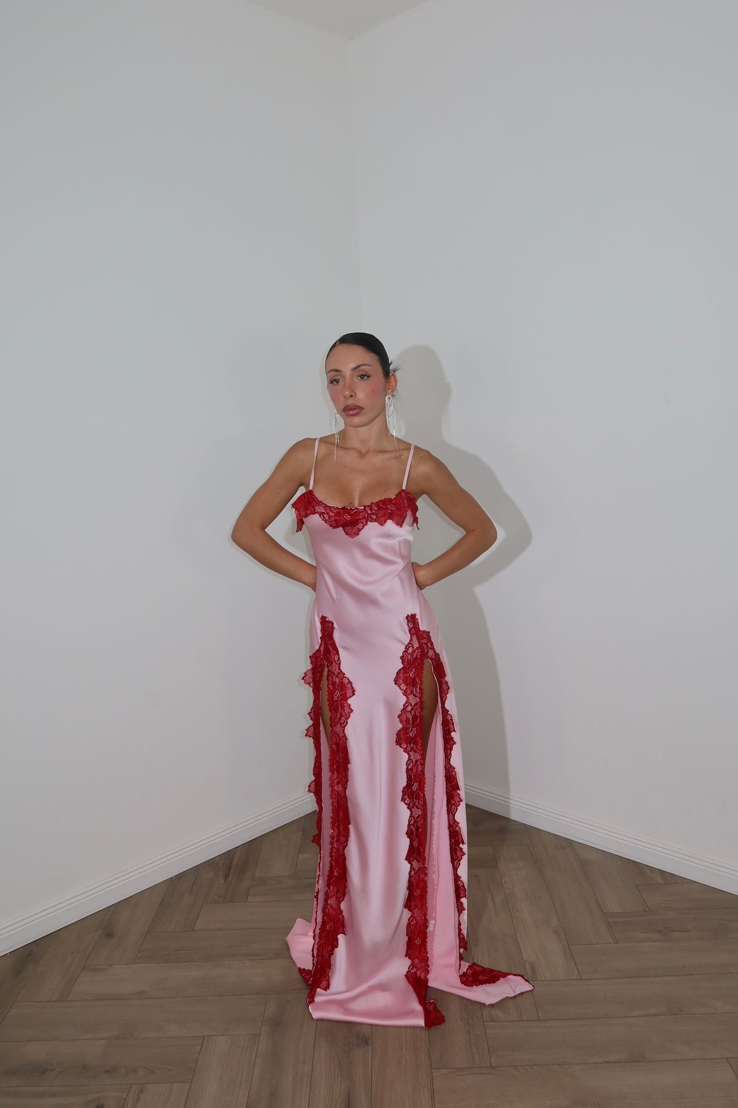 LongDress REINA rosa