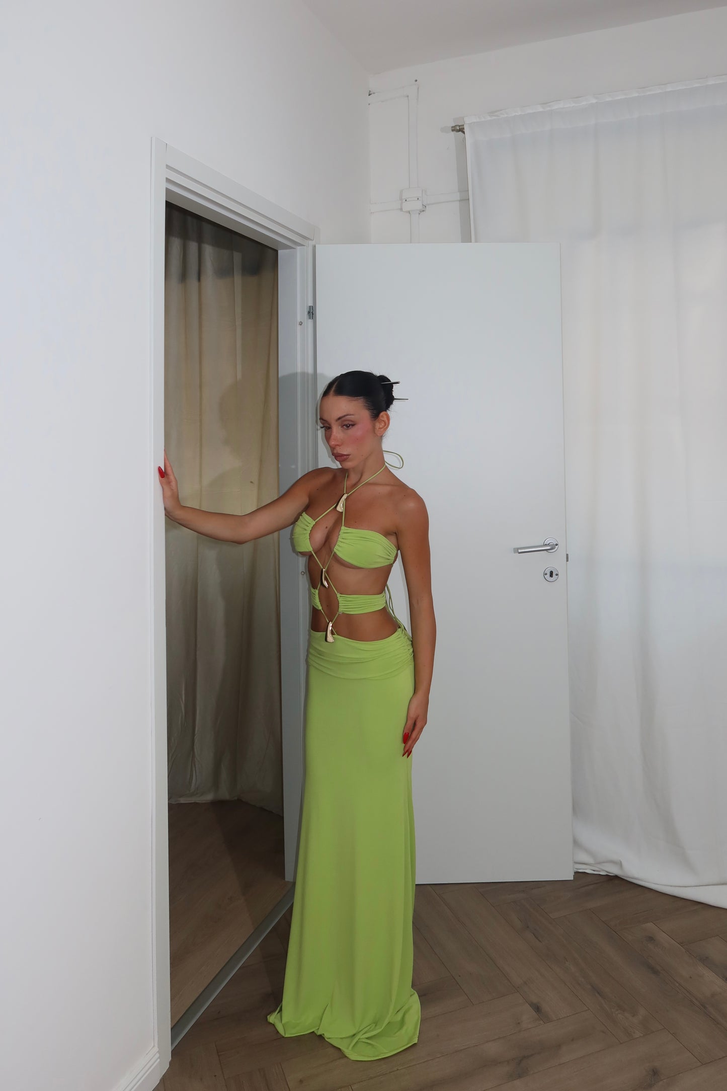 LongDress VENICE verde