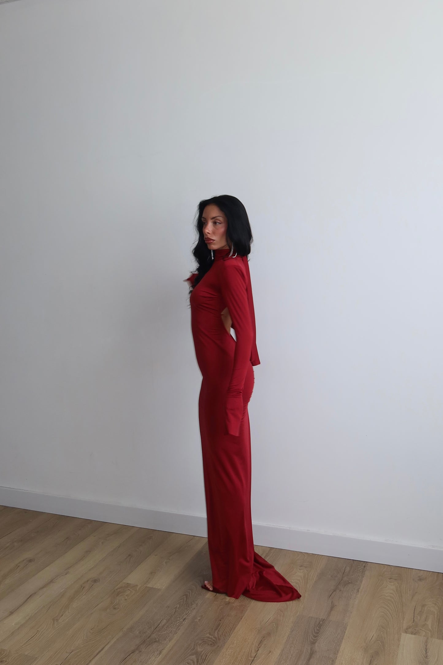 LongDress DOLORES bordeaux