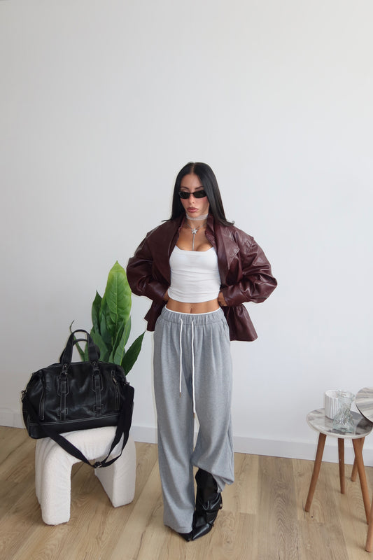 Pants BOX grigio