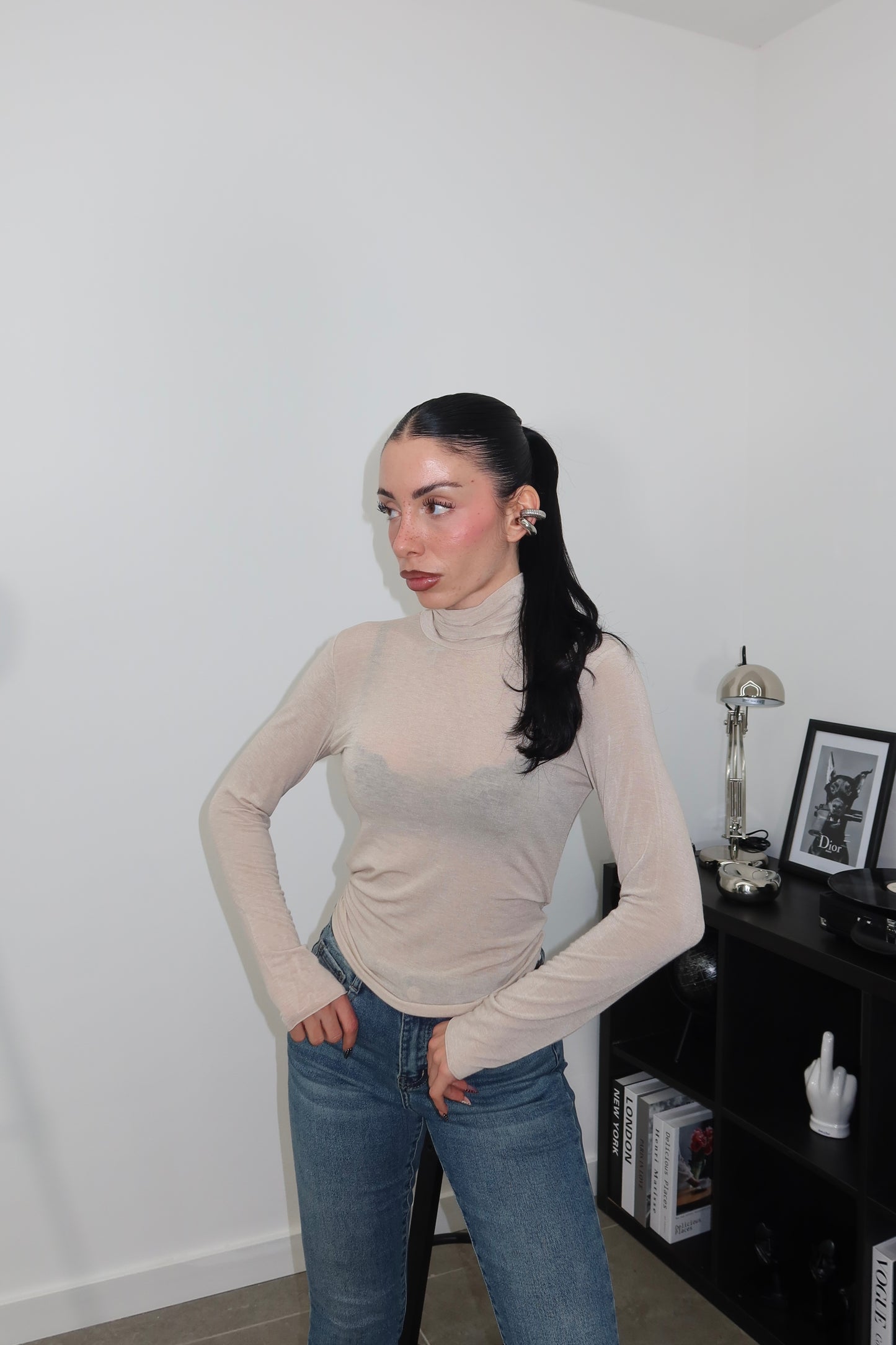 Maglia VALERIA BORDINO beige