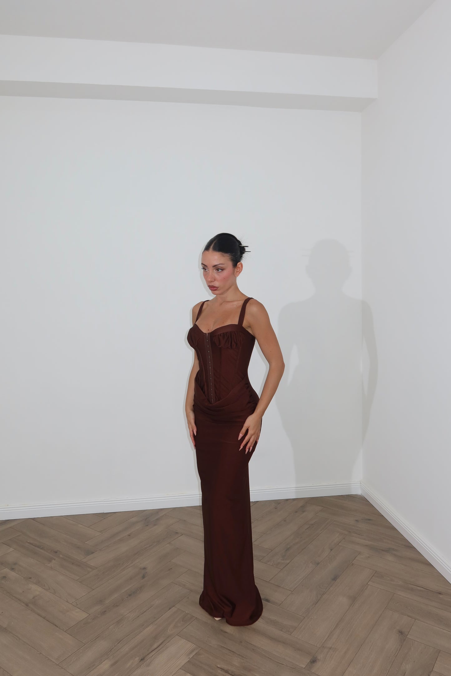 LongDress PASSION choco