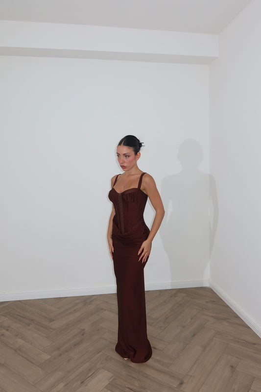 LongDress PASSION choco