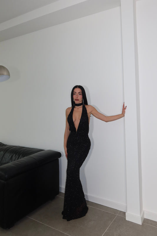 LongDress SWEETY nero