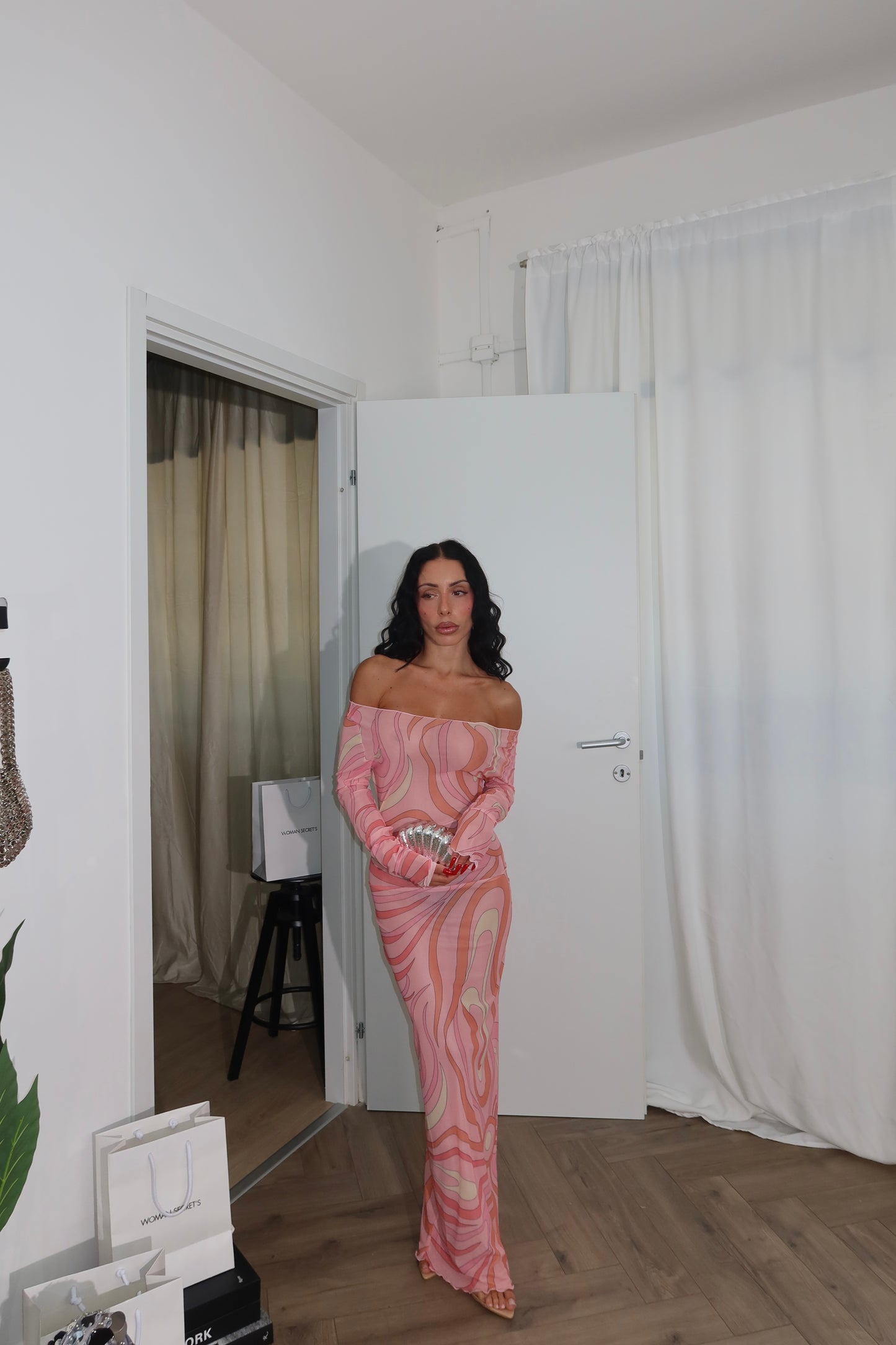 LongDress HYPNOTIC rosa