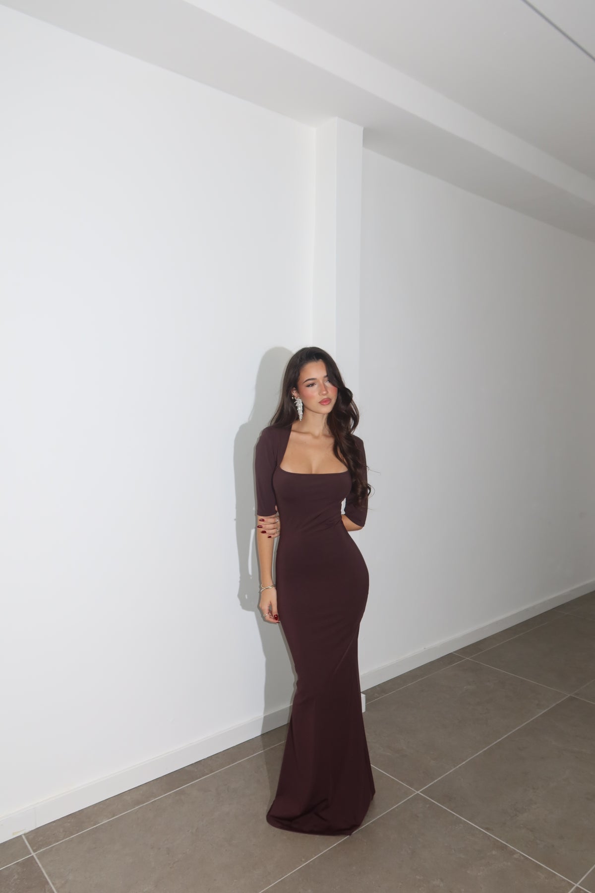 LongDress SPEND choco