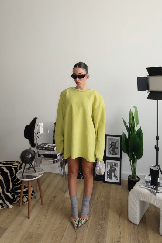 Felpa IN PILE giallo