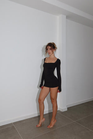 Minidress NASPI nero