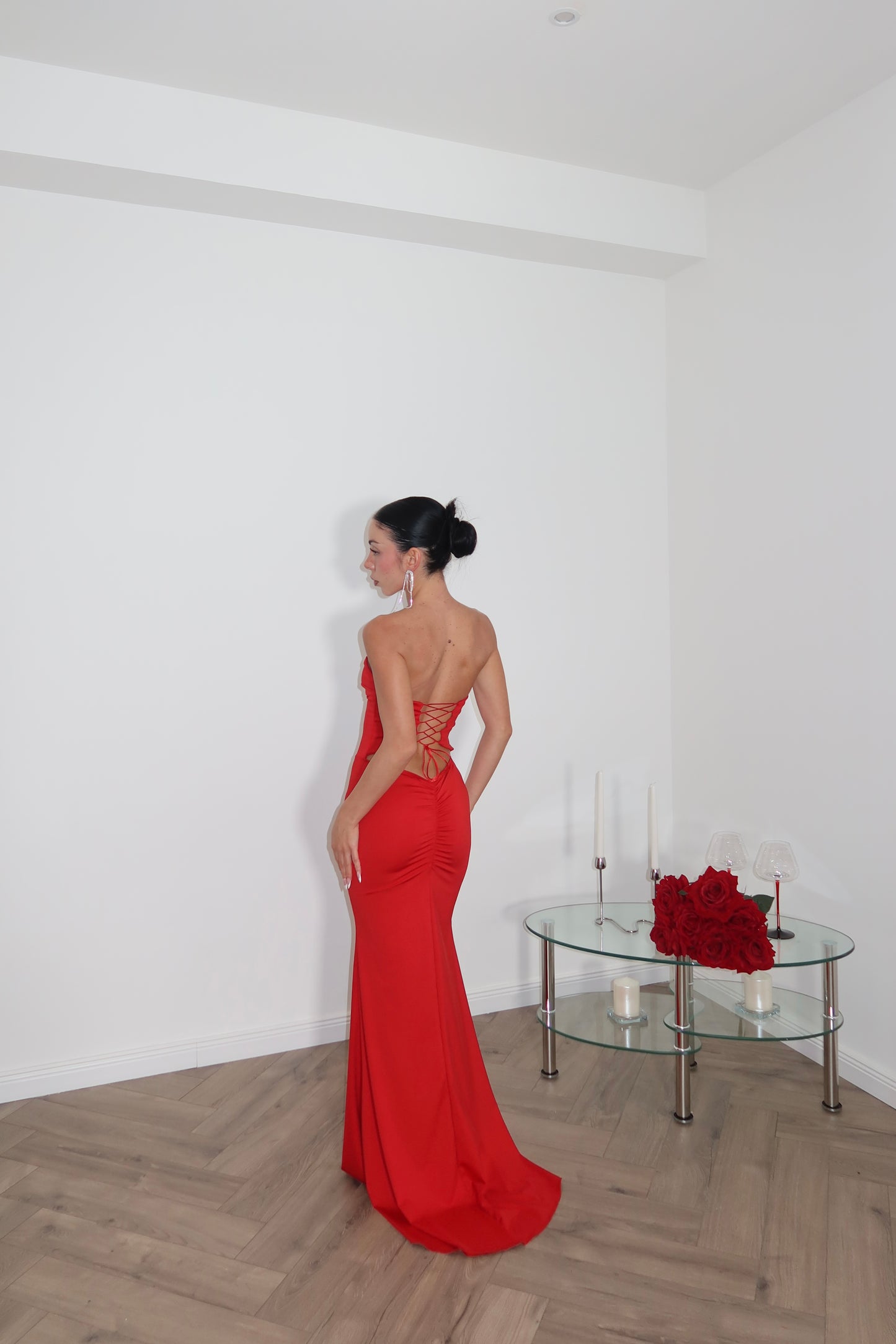 LongDress YVONNE rosso