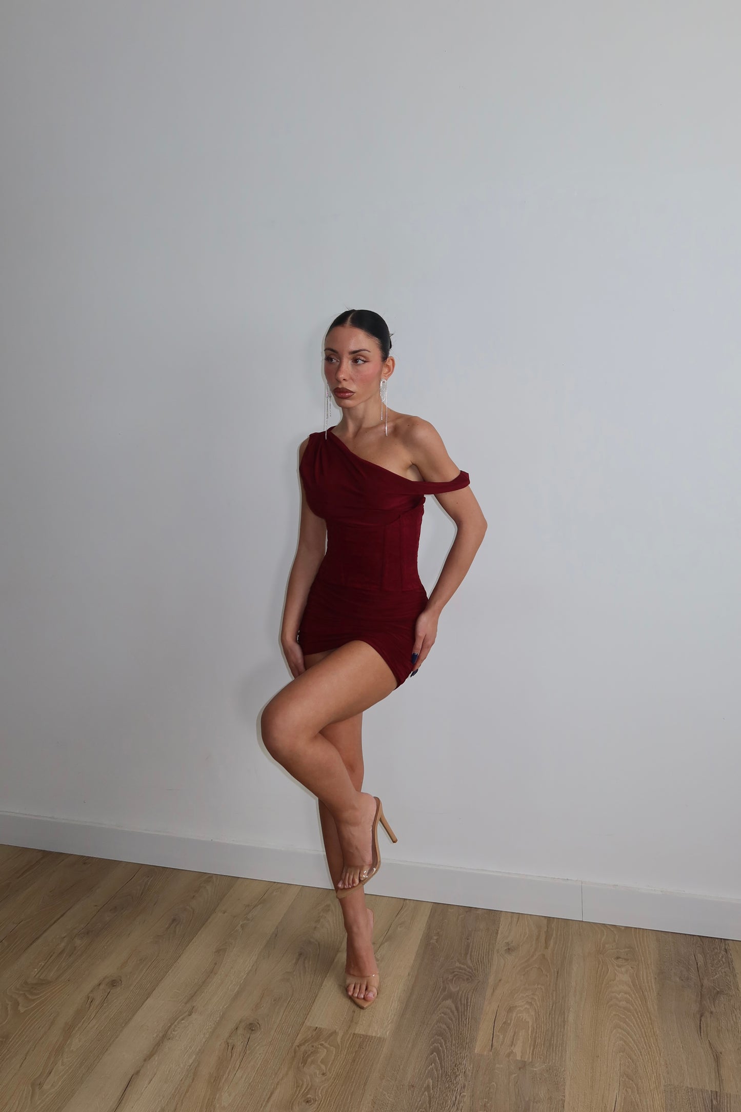 MiniDress LOYAL bordeaux