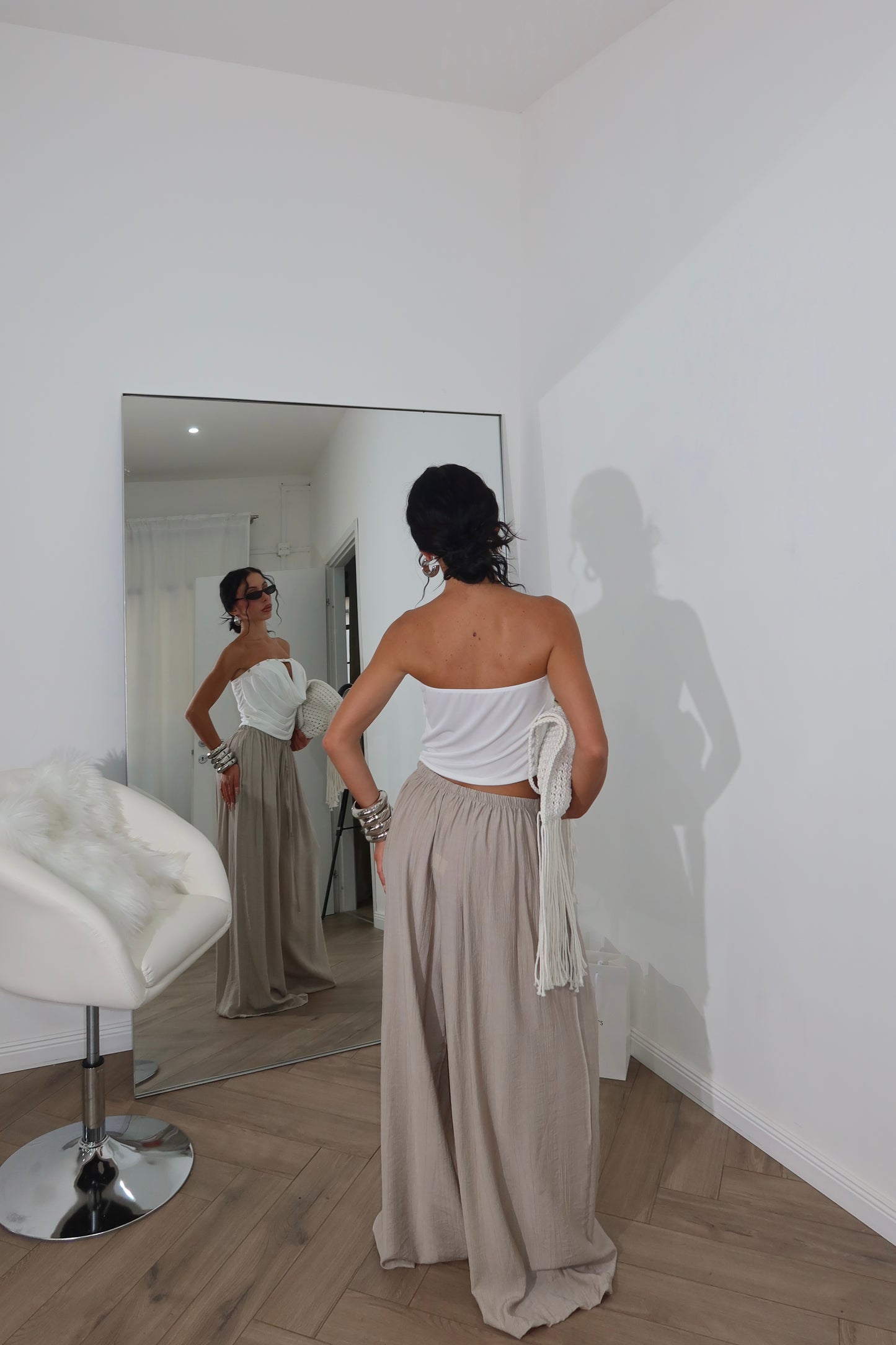 Pants FRESCO fango
