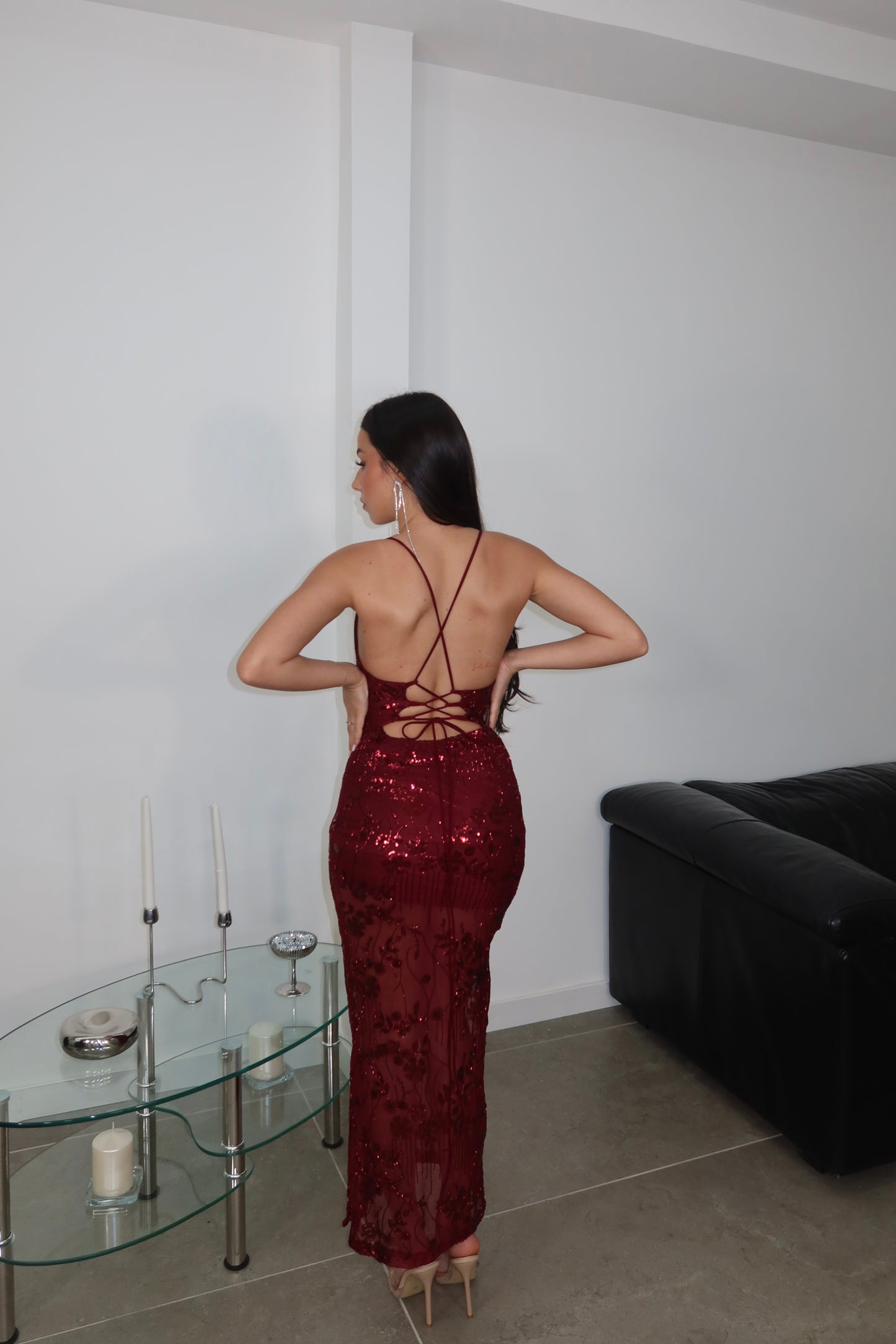 LongDress HONEY bordeaux